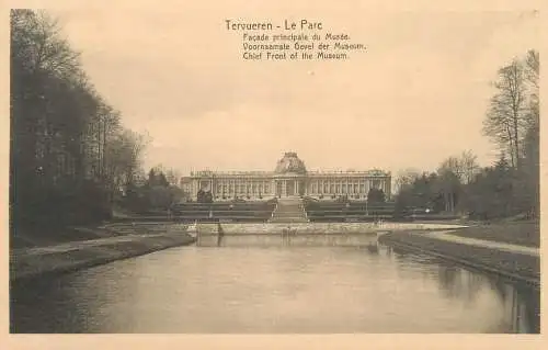 Belgium Tervuren parc museum front