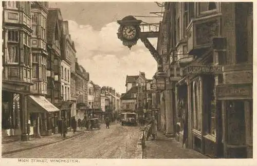 United Kingdom England Winchester high street