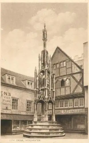 United Kingdom England Winchester City Cross