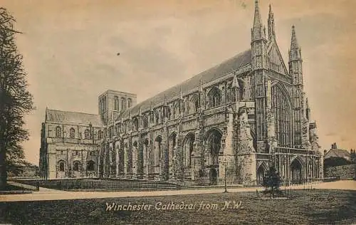 United Kingdom England Winchester cathedral