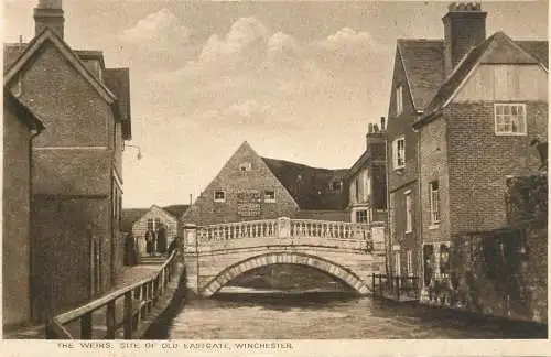 United Kingdom England Winchester the weirs