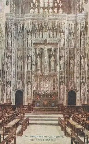 United Kingdom England Winchester cathedral