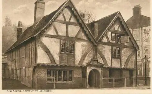 United Kingdom England Winchester old chesil rectory