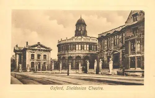 United Kingdom England Oxford Sheldonian theatre