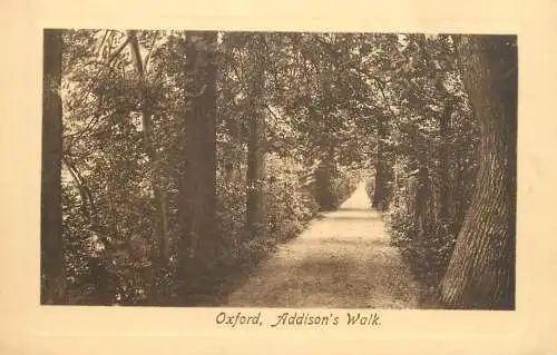 United Kingdom England Oxford Addison's walk