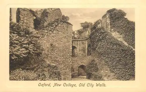 United Kingdom England Oxford new college