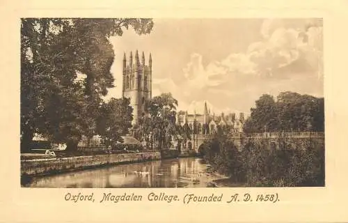 United Kingdom England Oxford Magdalen college
