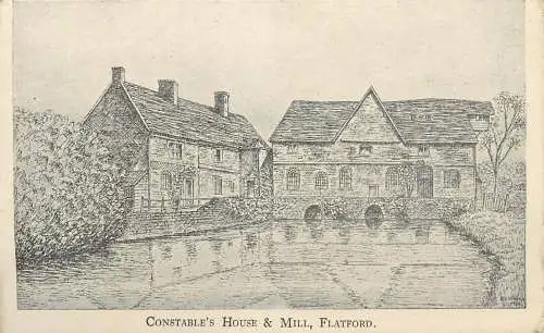 United Kingdom England Flatford Constable's House & Mill