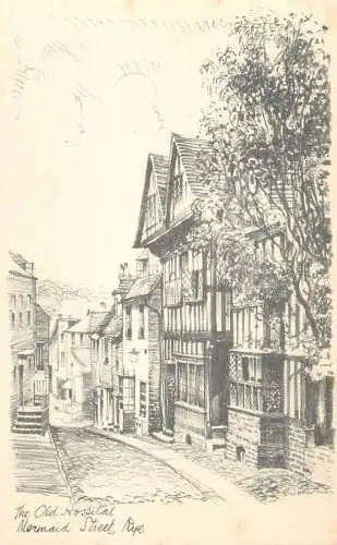 United Kingdom England Rye Mermaid Inn old hospital