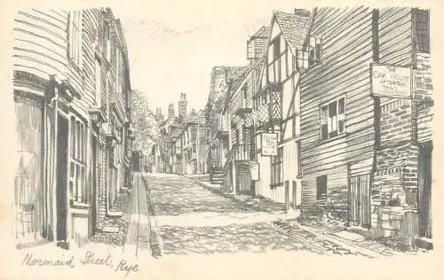 United Kingdom England Rye mermaid street