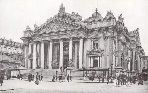 Stock exchange building (Bourse) Brussels, Belgium