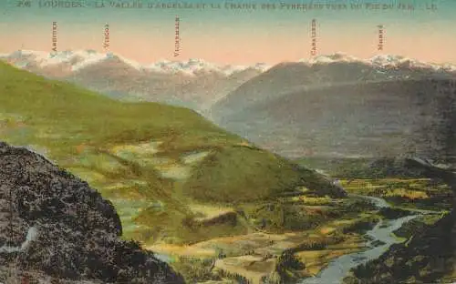 France Lourdes la vallee d'Argeles