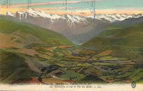 France Lourdes la chaine des Pyrenees
