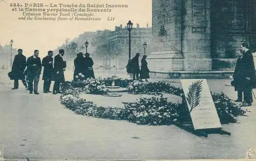 France Paris la tombe du soldat inconnu