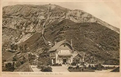 France Lourdes Chemin de fer funicaulaire Pic du Jer