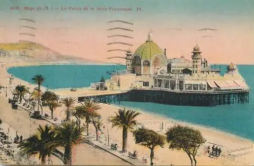 France Nice le palais de la Jetee promenade
