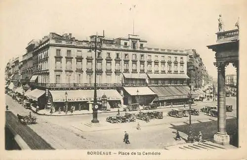France Bordeaux place de la Comedie