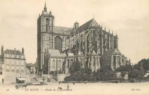 France Le Mans cathedrale