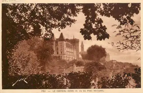 France Pau castle Henri IV