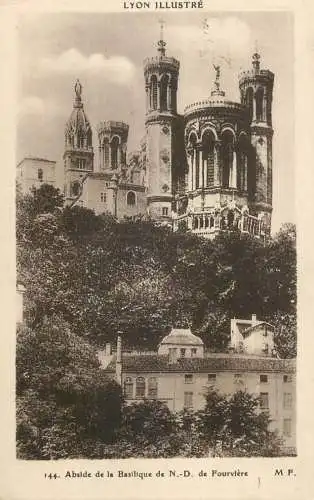 France Lyon abside de la basilique
