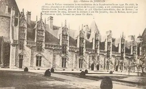 France Josselin castle