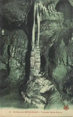 France GROTTES DE BÉTHARRAM torsade Saint Pierre