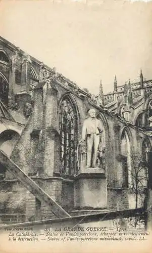 Belgium Flanders Ypres cathedrale