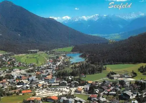 Austria Seefeld Tirol panoramic view