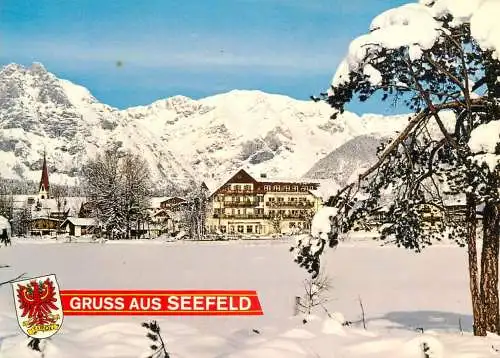 Austria Gruss aus Tirol Seefeld winter aspect