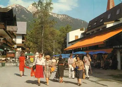 Austria Tirol Seefeld Klosterstrasse women types and scenes
