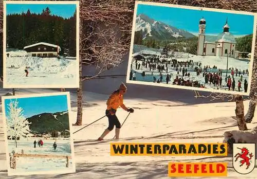 Austria Tirol Seefeld Winerparadies & ski types and scenes