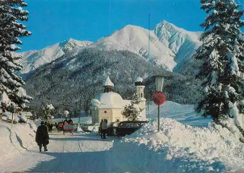 Austria Tirol Seefeld winter scenery