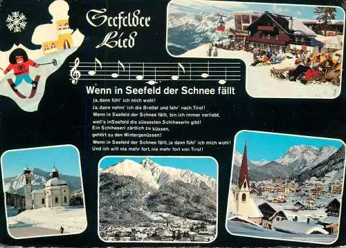 Austria Seefeld Tirol Wintersportplatz multi view