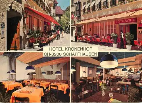 Switzerland Schaffhausen Hotel Kronenhof multi view