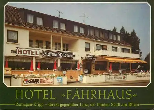 Germany Remagen Hotel Restaurant "Fahrhaus"