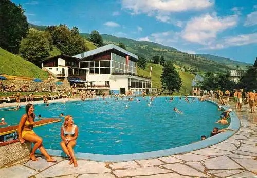 Austria  Land Salzburg Hohenluftkurort Saalbach Schwimmbecken und Hellenbad