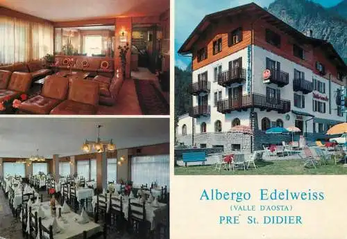 Switzerland Pre St Didier Valle d'Aosta Albergo Edelweiss di Rota multi view