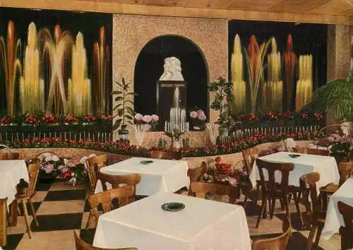 Germany Altenberg/Rhld Deutscher  Marchenwald  Terrassen Waldrestaurant