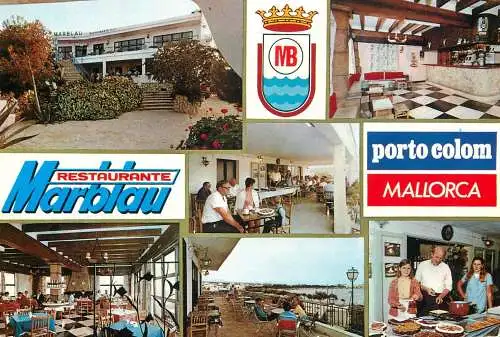 Spain Porto Colom Mallorca Restaurante Marblau multi view