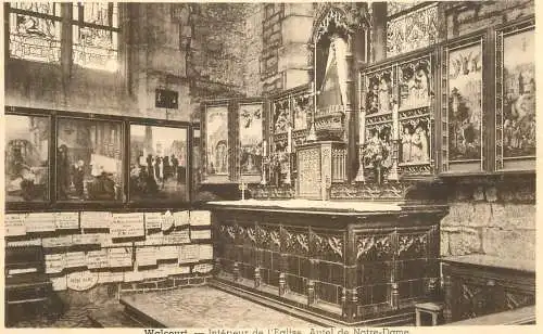 Belgium Walcourt eglise Autel de Notre Dame