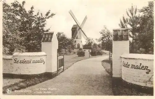 Belgium Knocke Zoute windmill