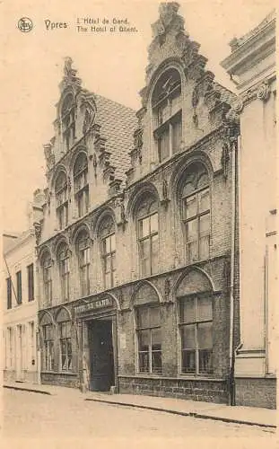 Belgium Ypres Gand hotel