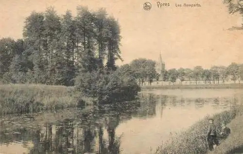 Belgium Ypres les remparts