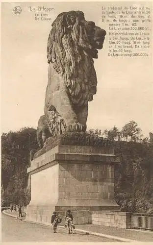 Belgium Gileppe (Dam) lion