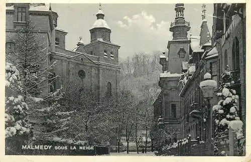 Belgium Malmedy sous la neige