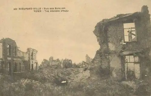 Belgium Nieuwpoort town