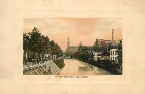 Belgium Gand Augustins quai