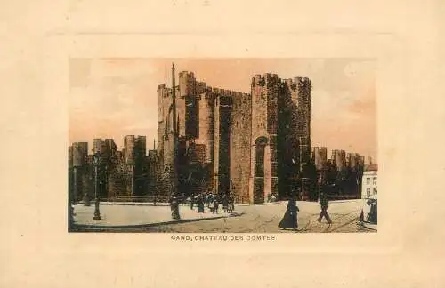 Belgium Gand Comtes castle