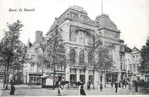 cpa Belgique Gand le Vooruit