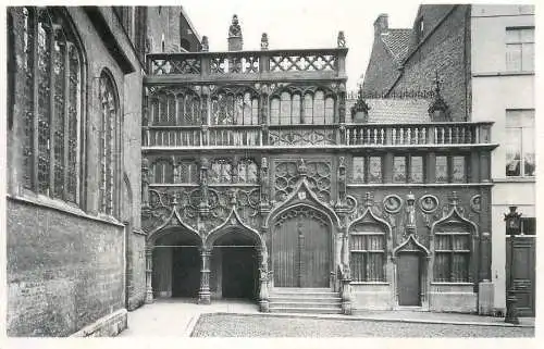 cpa Belgique Brugge basilique du Saint Sang